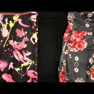 Justice three Legging Bundle